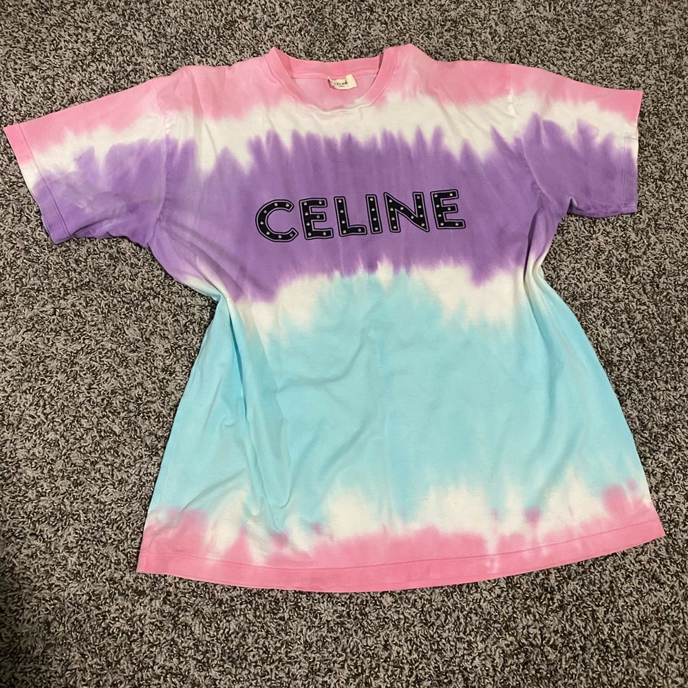 AUTHENTIC TIE-DYE CELINE SHIRT